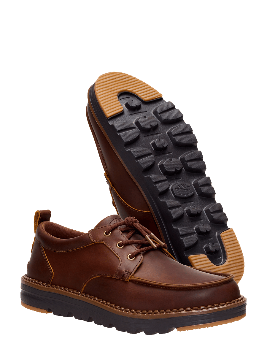 Hey Dude - FLINT MOC LEATHER - kollektionen - partridge/multi - 2