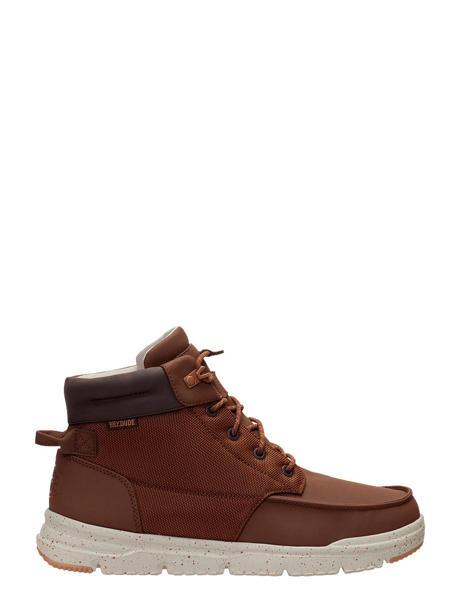 Hey Dude - BRADLEY II NYLON WP - schnürstiefel - downtown brown/multi - 0