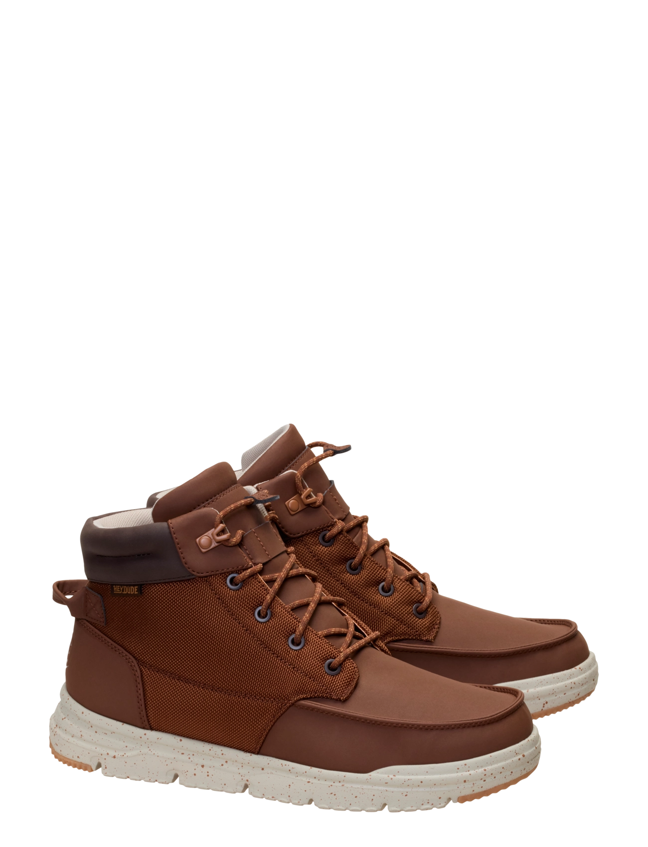 Hey Dude - BRADLEY II NYLON WP - schnürstiefel - downtown brown/multi - 1