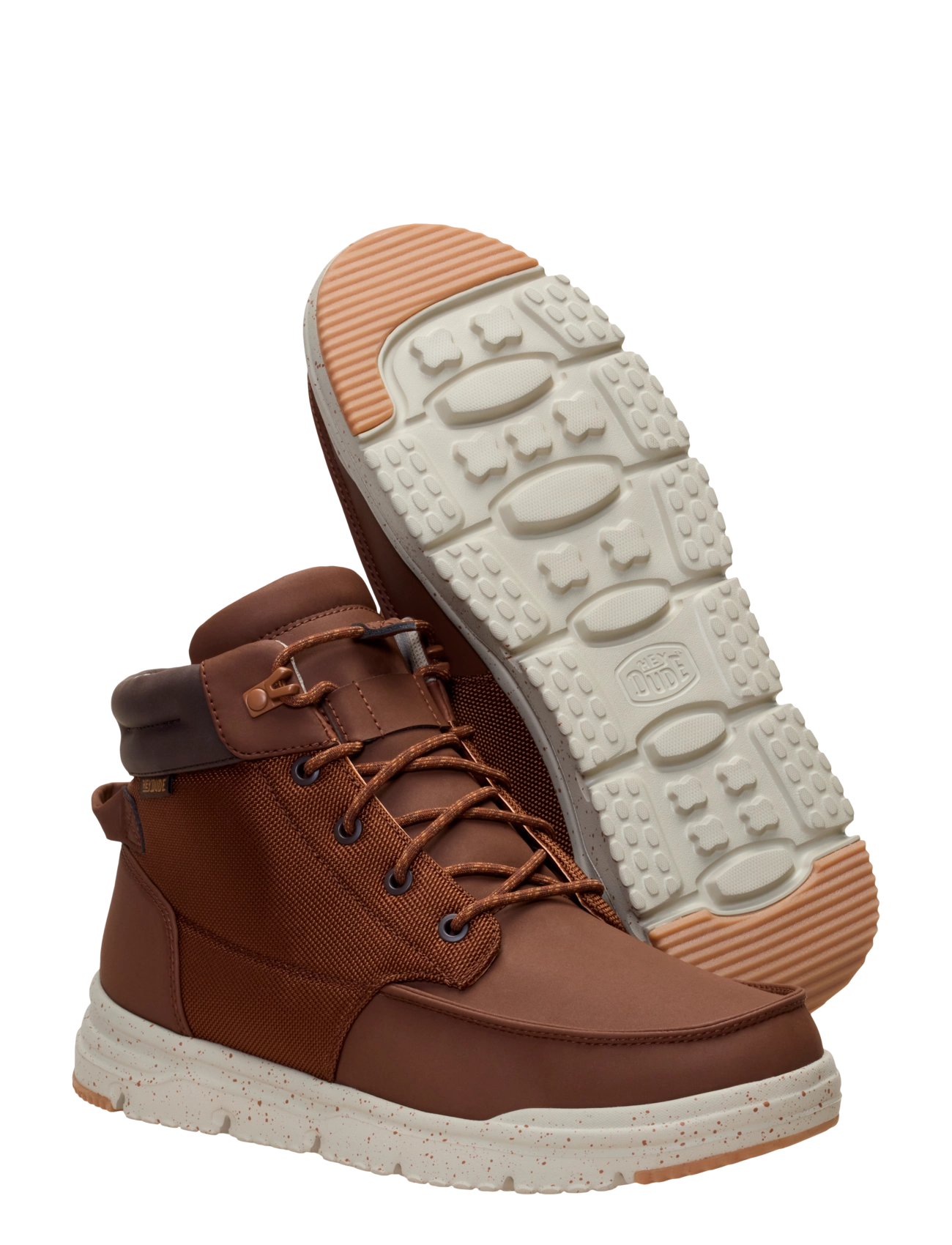 Hey Dude - BRADLEY II NYLON WP - schnürstiefel - downtown brown/multi - 2