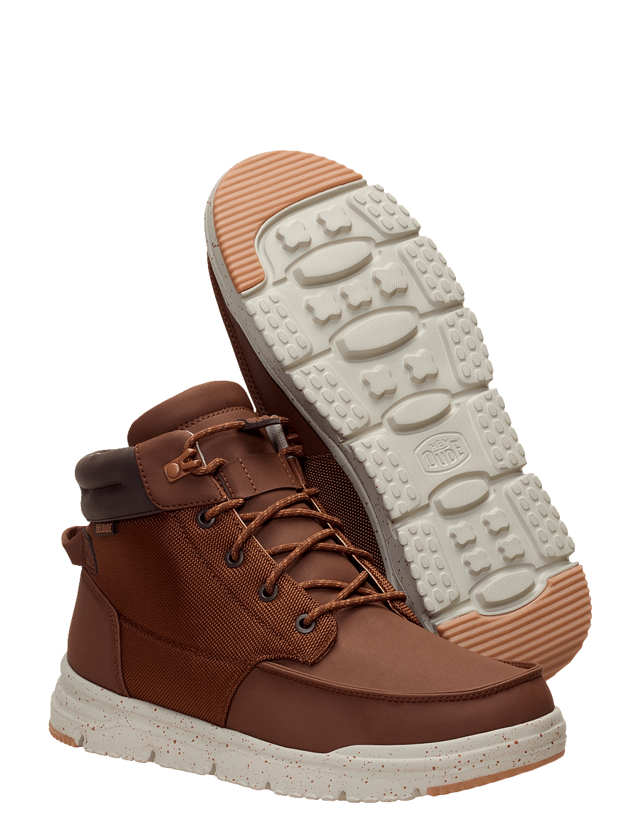 Hey Dude - BRADLEY II NYLON WP - schnürstiefel - downtown brown/multi - 2