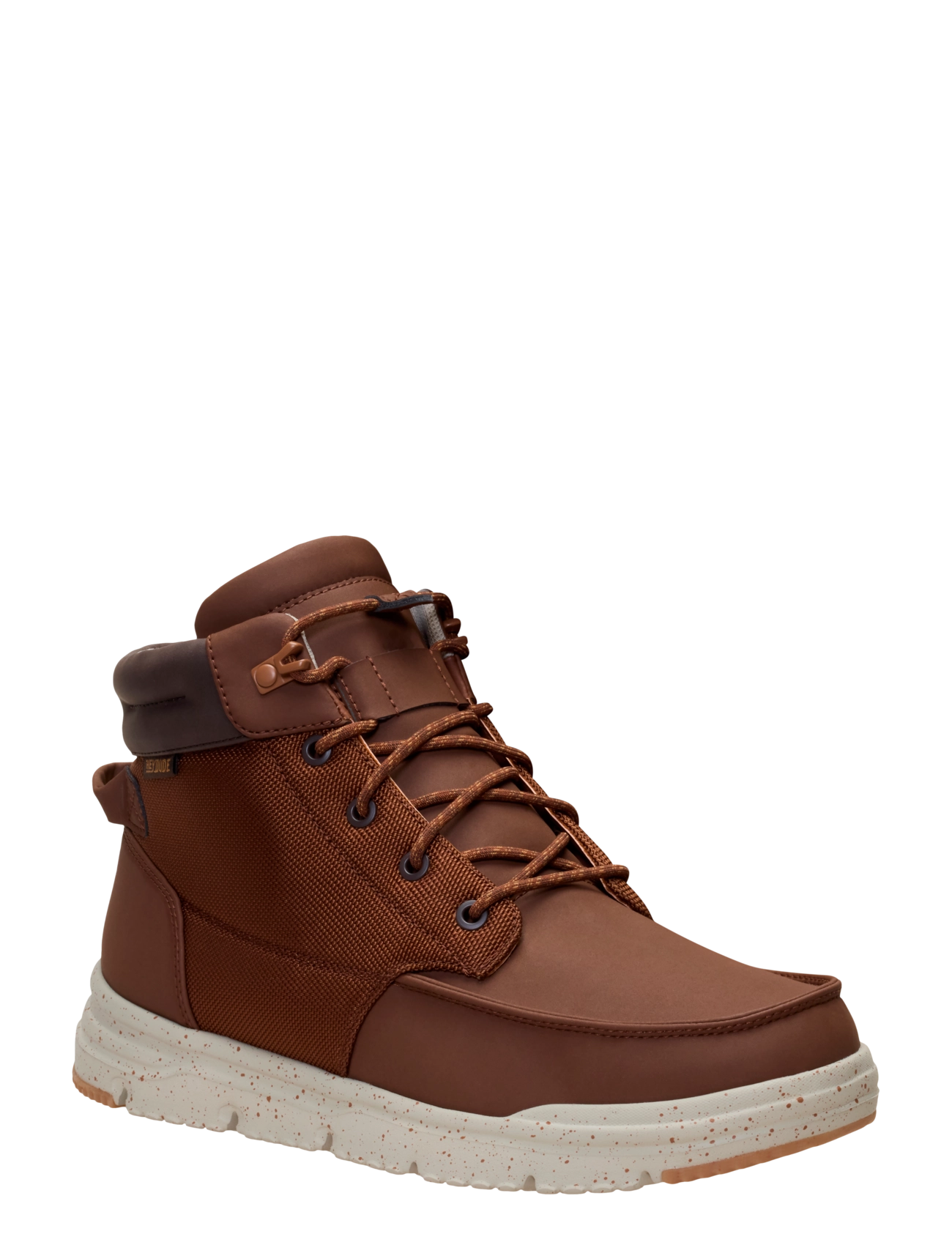 Hey Dude - BRADLEY II NYLON WP - schnürstiefel - downtown brown/multi - 3