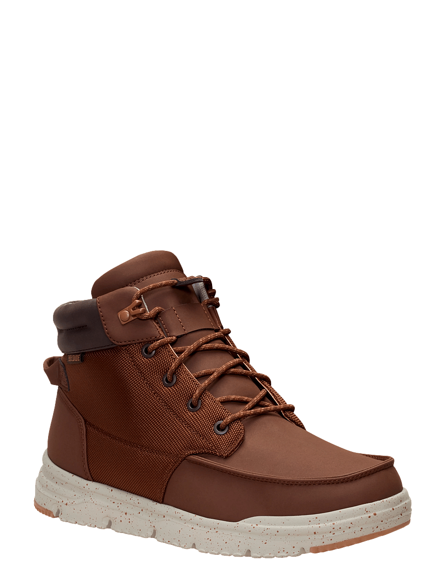 Hey Dude - BRADLEY II NYLON WP - schnürstiefel - downtown brown/multi - 3