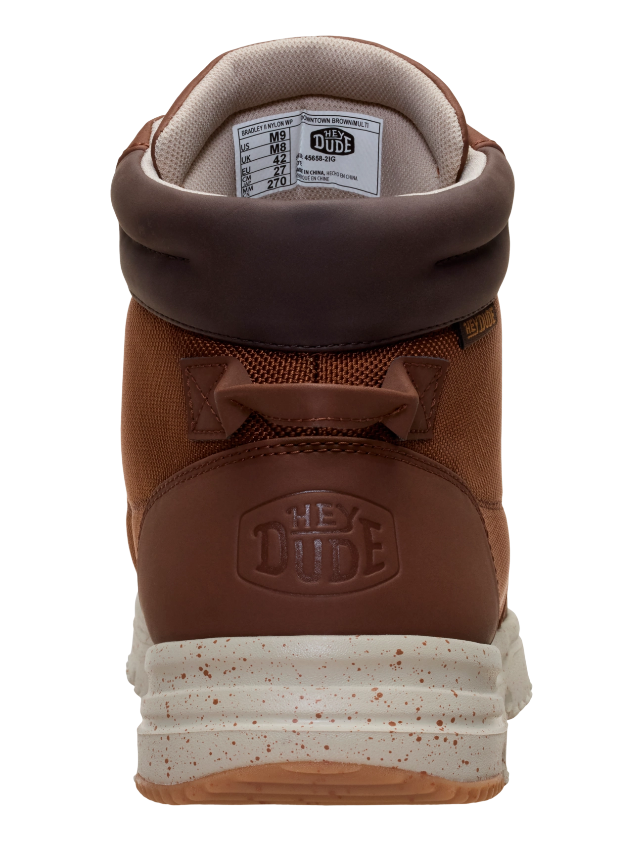 Hey Dude - BRADLEY II NYLON WP - schnürstiefel - downtown brown/multi - 5
