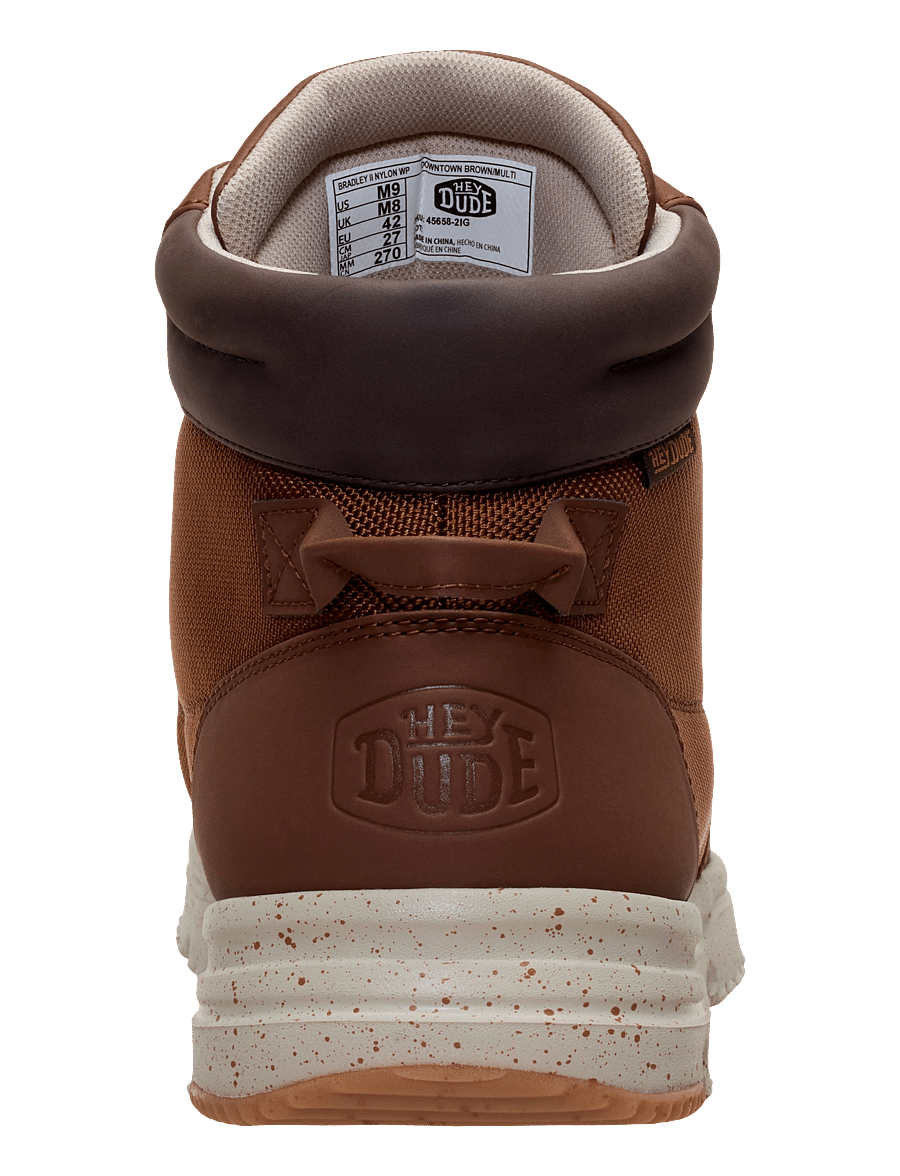 Hey Dude - BRADLEY II NYLON WP - schnürstiefel - downtown brown/multi - 5