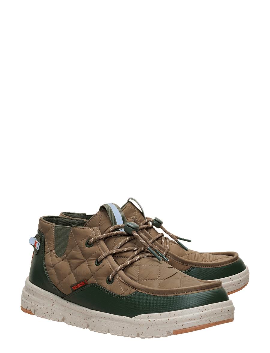 Hey Dude - BRADLEY II APRES BOOT - low-top sneaker - dark olive/multi - 1