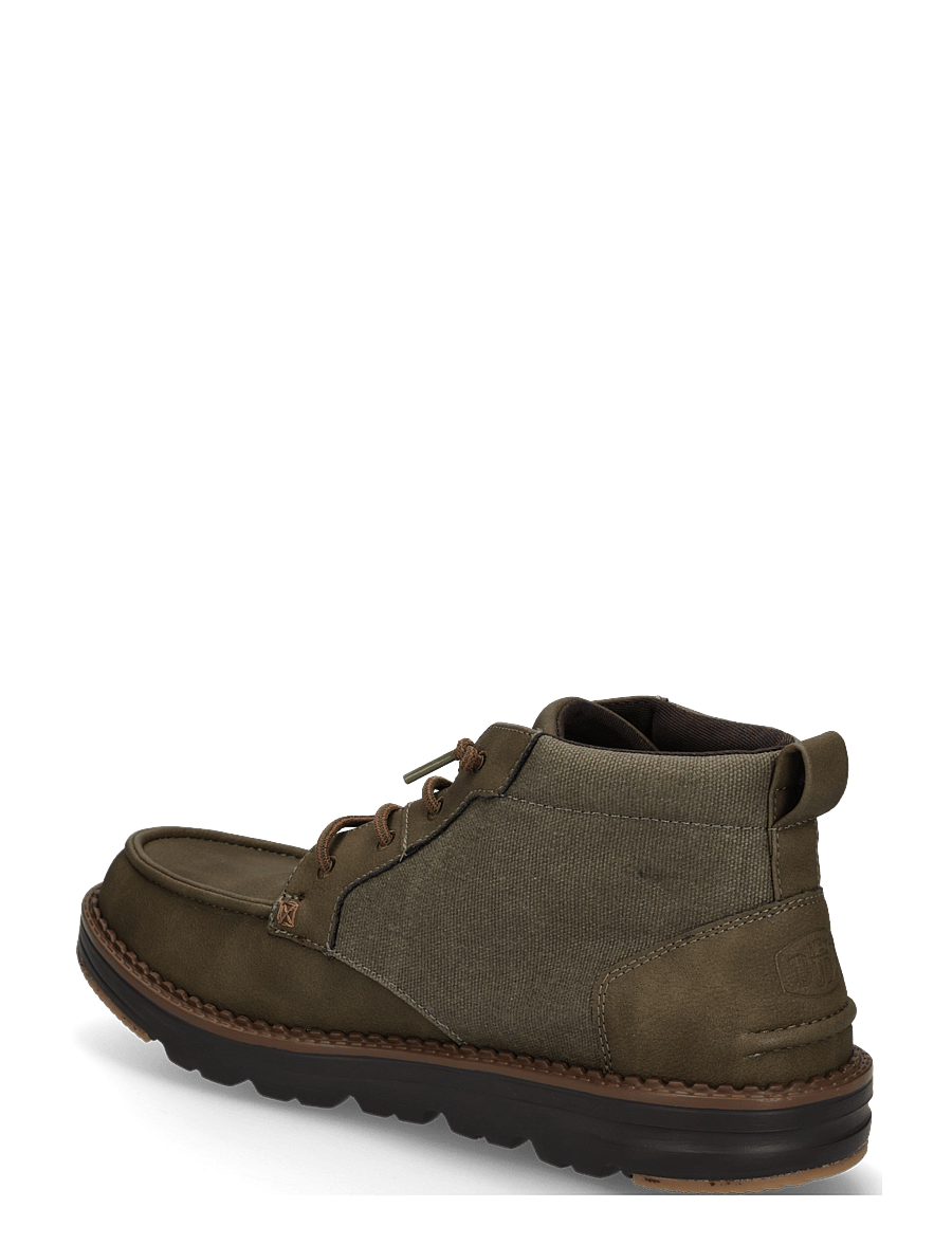 Hey Dude - FLINT BOOT CLASSIC - chukka boots - dark olive/multi - 1