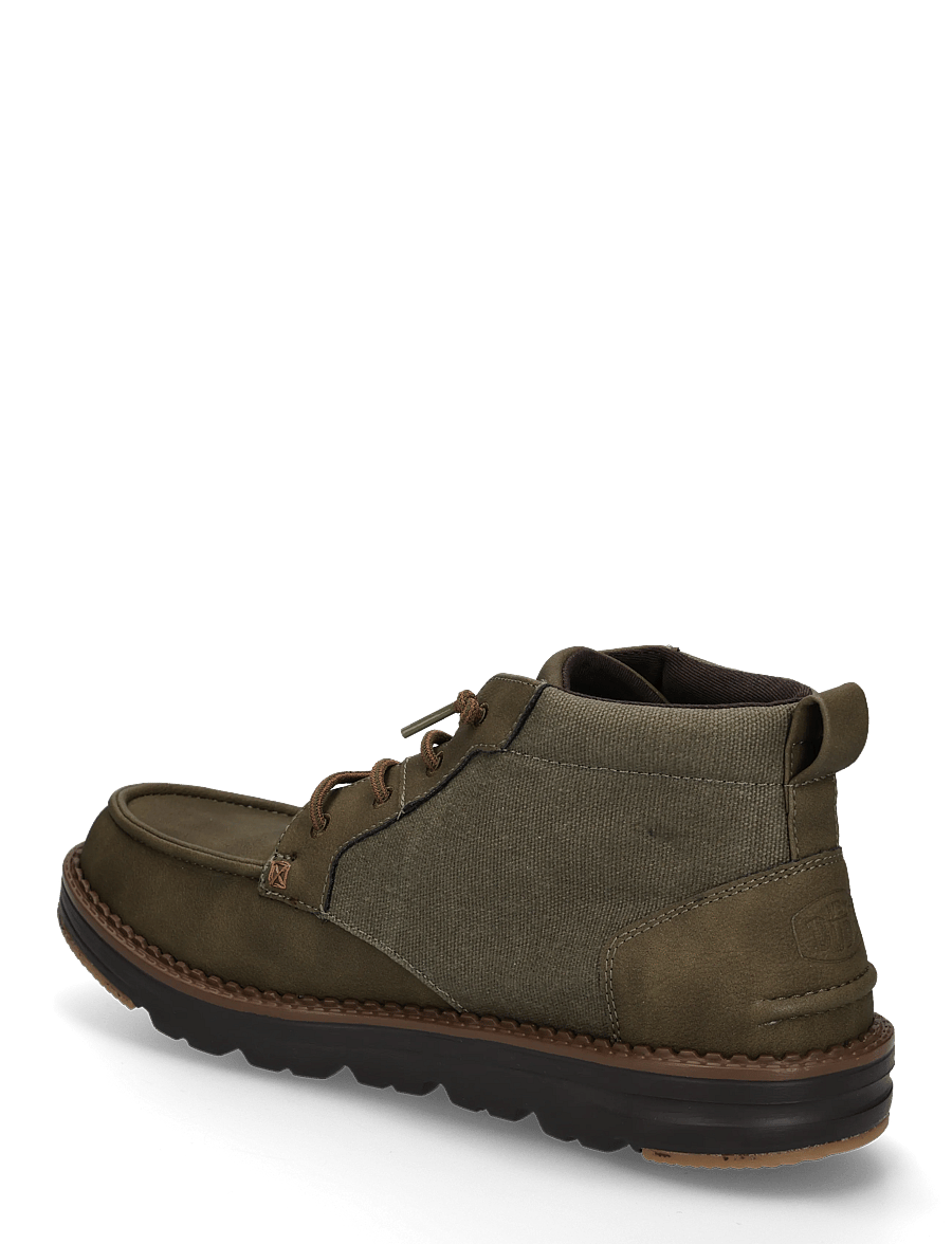 Hey Dude - FLINT BOOT CLASSIC - schnürstiefel - dark olive/multi - 1