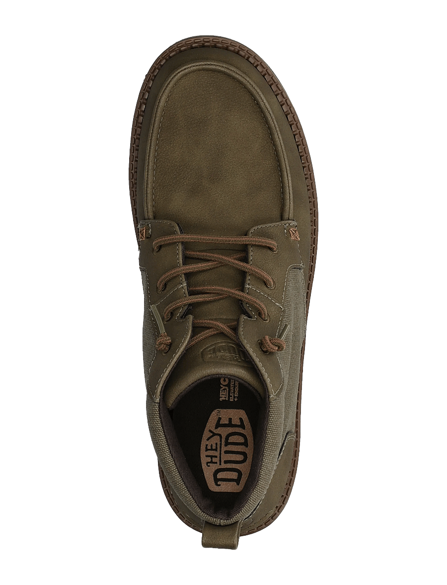 Hey Dude - FLINT BOOT CLASSIC - schnürstiefel - dark olive/multi - 3