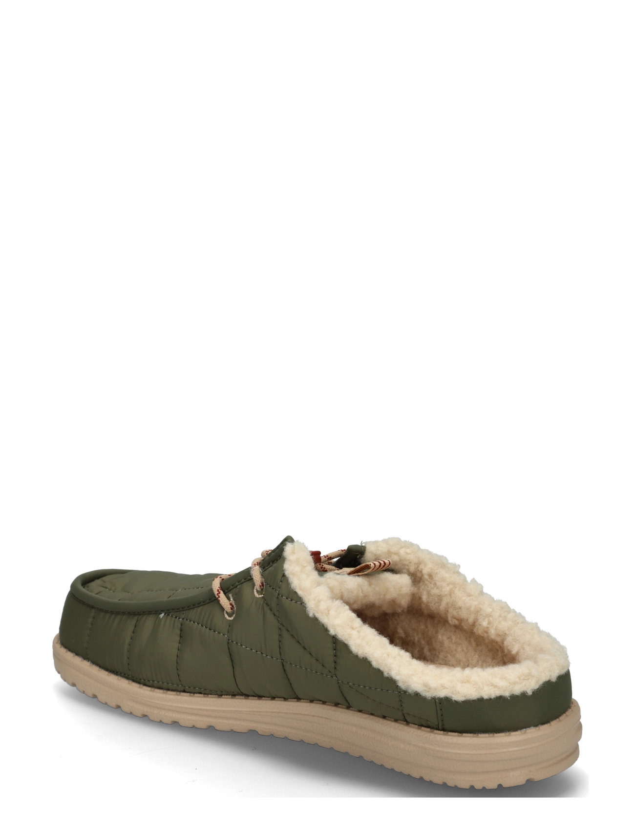Hey Dude - WALLY SLIP CAMP NYLON - hjemmesko - burnt olive/sesame - 1