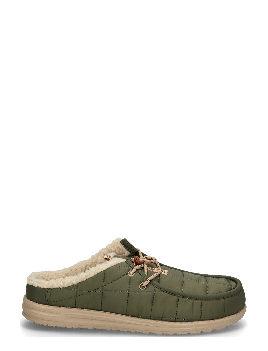 Hey Dude - WALLY SLIP CAMP NYLON - hjemmesko - burnt olive/sesame - 2