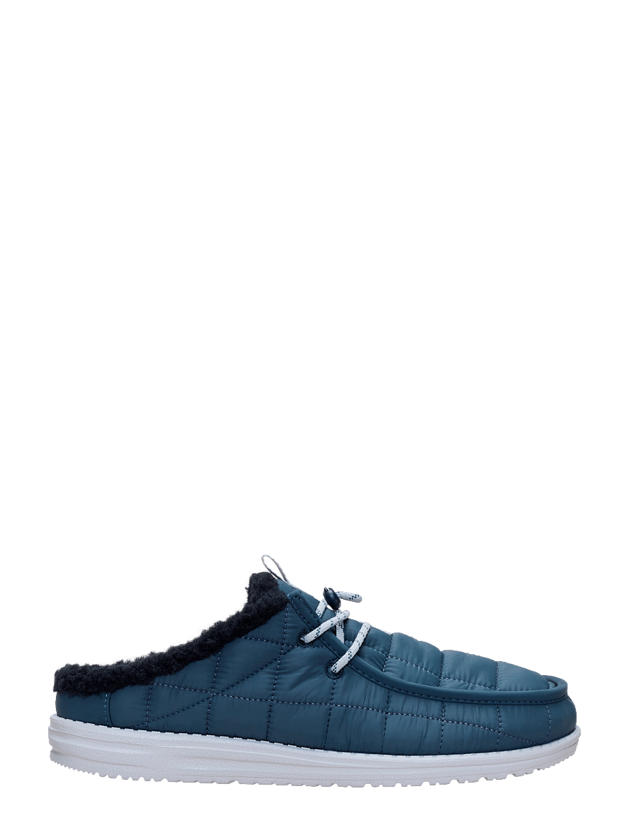Hey Dude - WALLY SLIP CAMP NYLON - kollektionen - dark slate/micro chip - 0