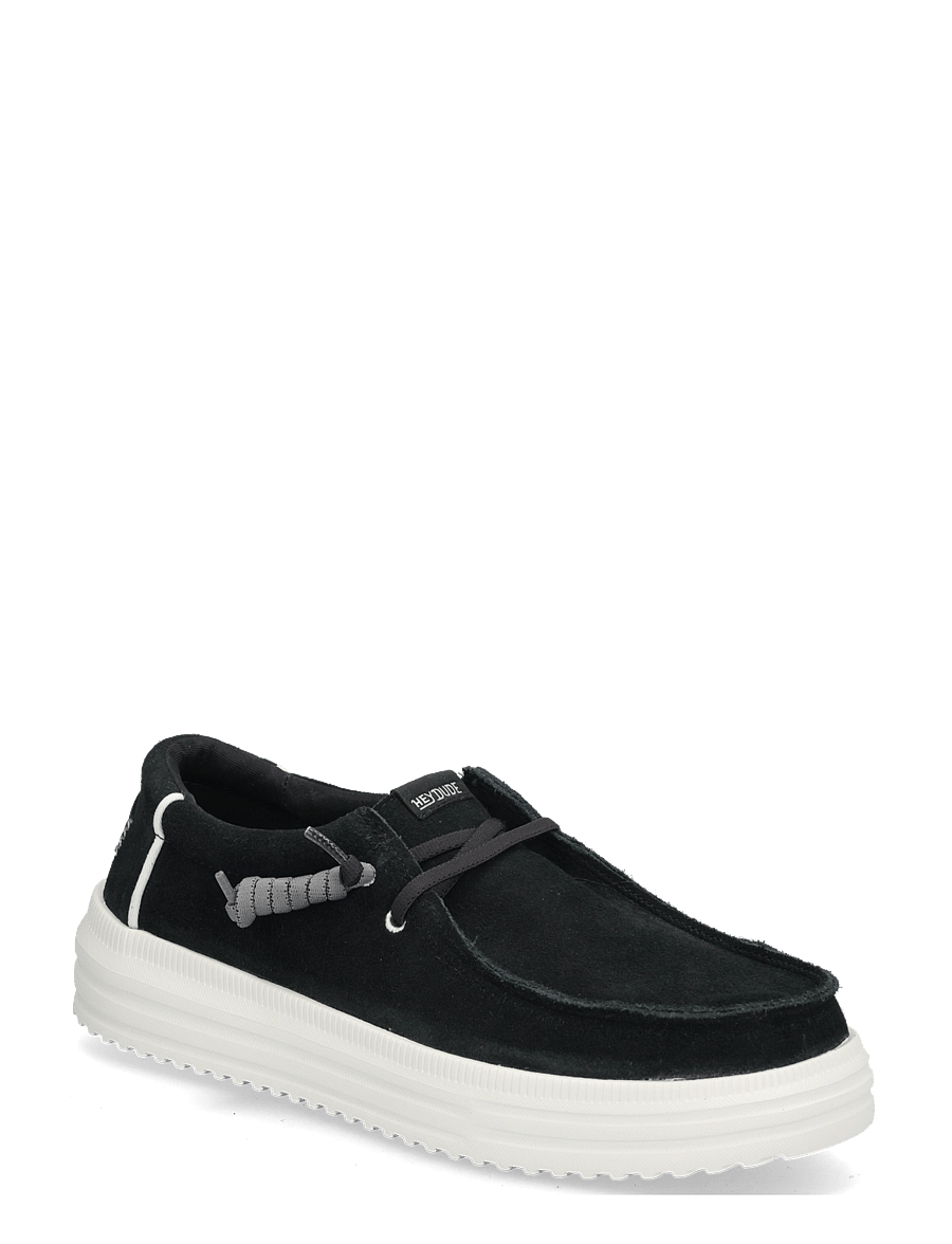Hey Dude - REV SUEDE - kollektioner - black/micro chip - 0