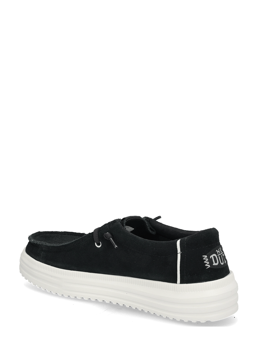 Hey Dude - REV SUEDE - kollektioner - black/micro chip - 1