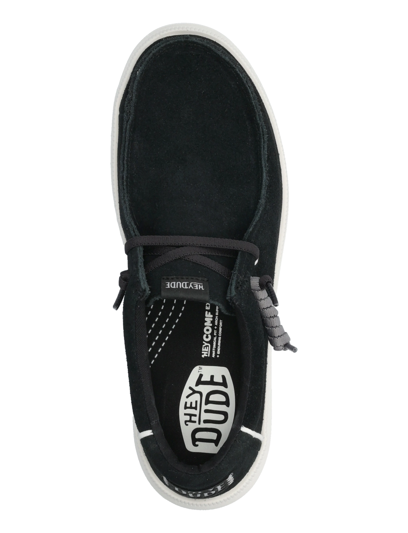 Hey Dude - REV SUEDE - kollektioner - black/micro chip - 3