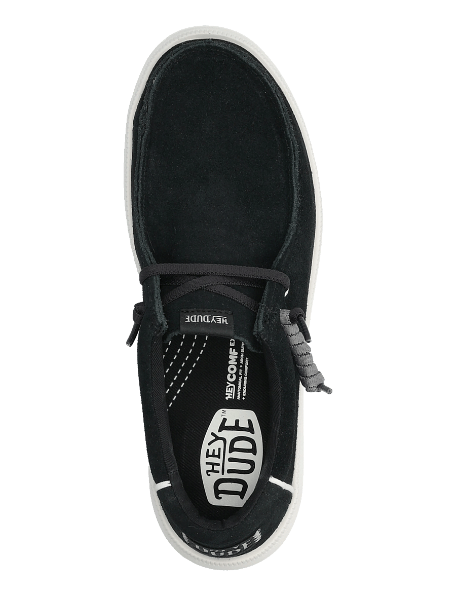Hey Dude - REV SUEDE - kollektioner - black/micro chip - 3