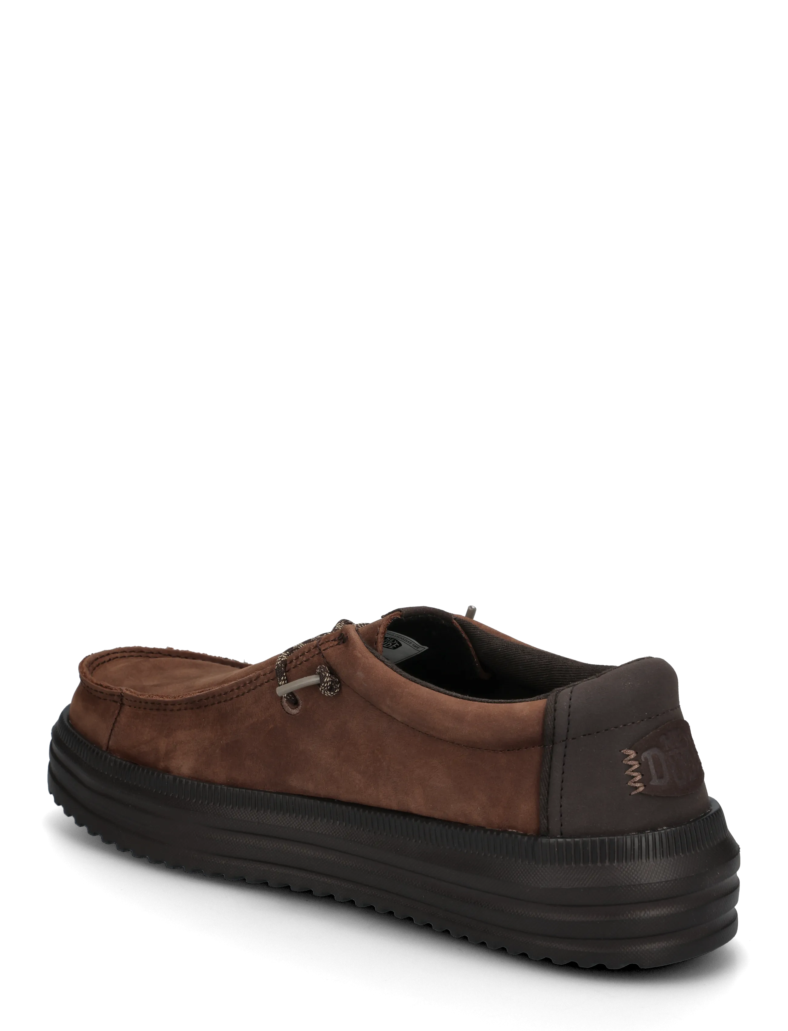 Hey Dude - REV TUMBLED LEATHER - kollektionen - shaved chocolate/chocolate torte - 1