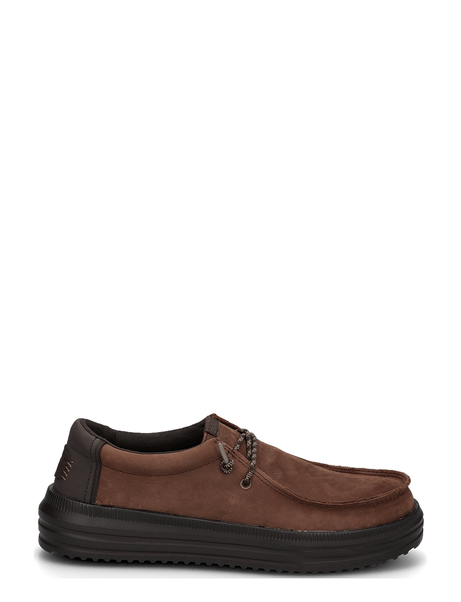Hey Dude - REV TUMBLED LEATHER - kollektioner - shaved chocolate/chocolate torte - 2
