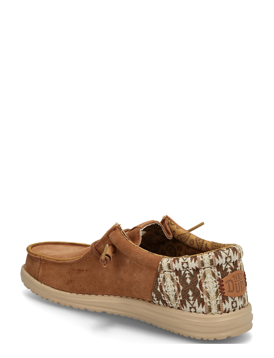 Hey Dude - WALLY FUNK TETON SUEDE - kollektioner - argan oil/multi - 1