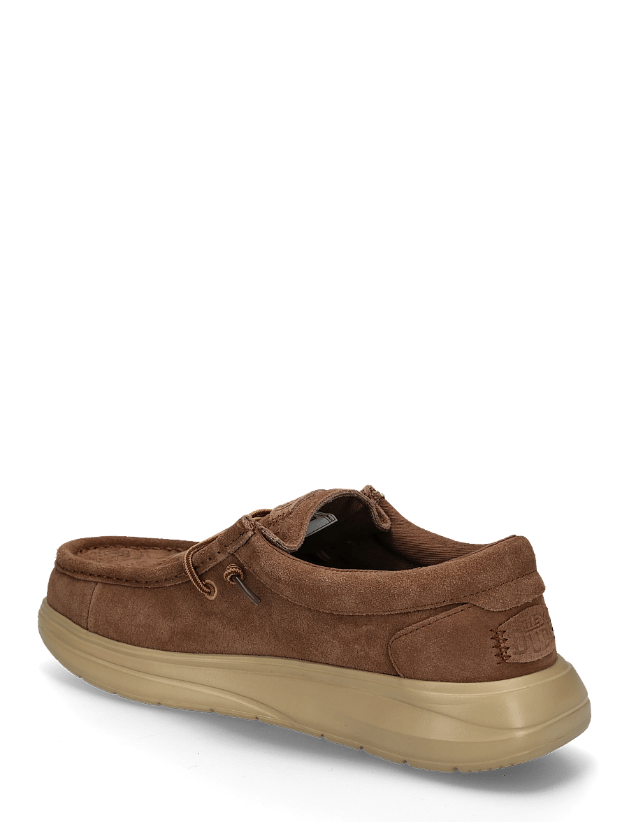 Hey Dude - WALLY COMF TETON SUEDE - collections - shaved chocolate/multi - 1