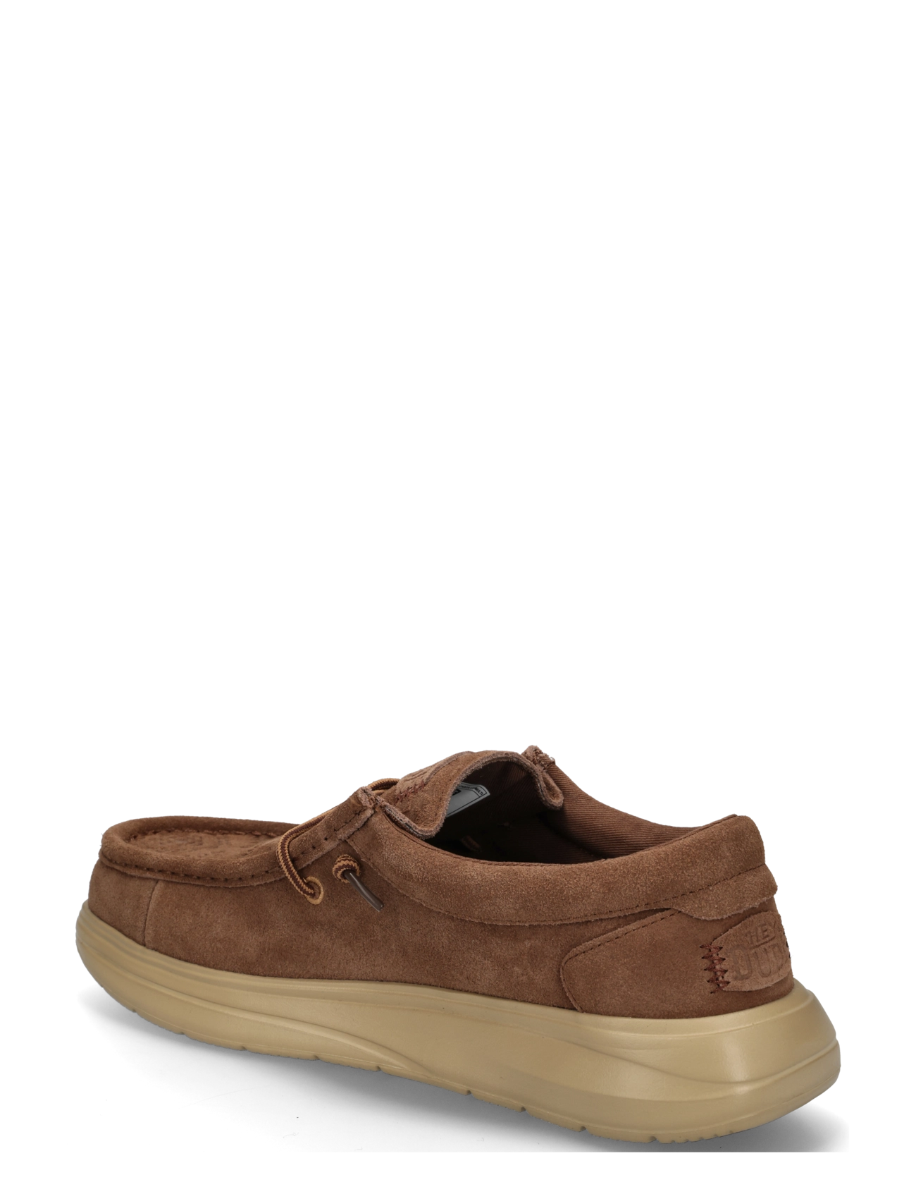 Hey Dude - WALLY COMF TETON SUEDE - loafers - shaved chocolate/multi - 1