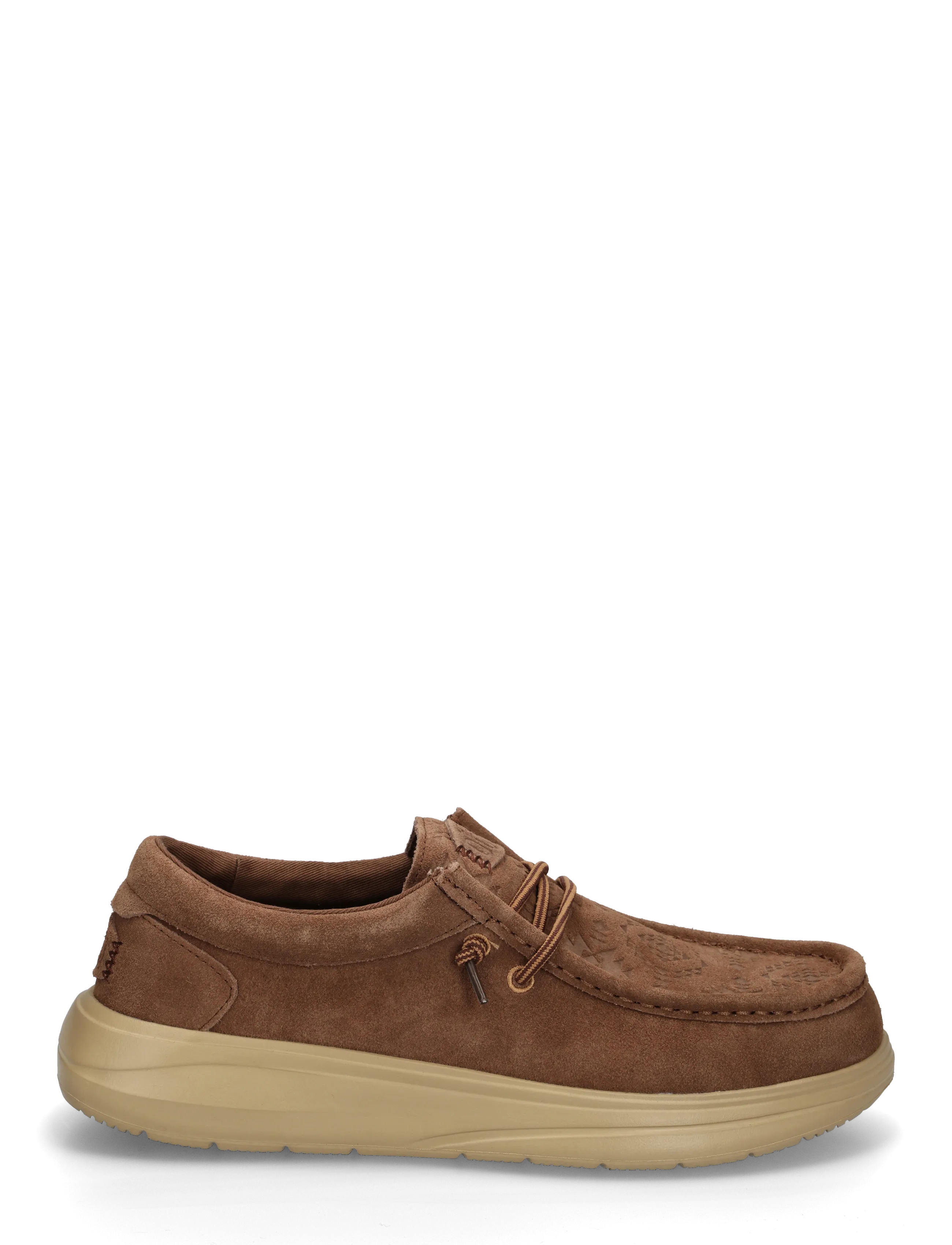 Hey Dude - WALLY COMF TETON SUEDE - collections - shaved chocolate/multi - 2