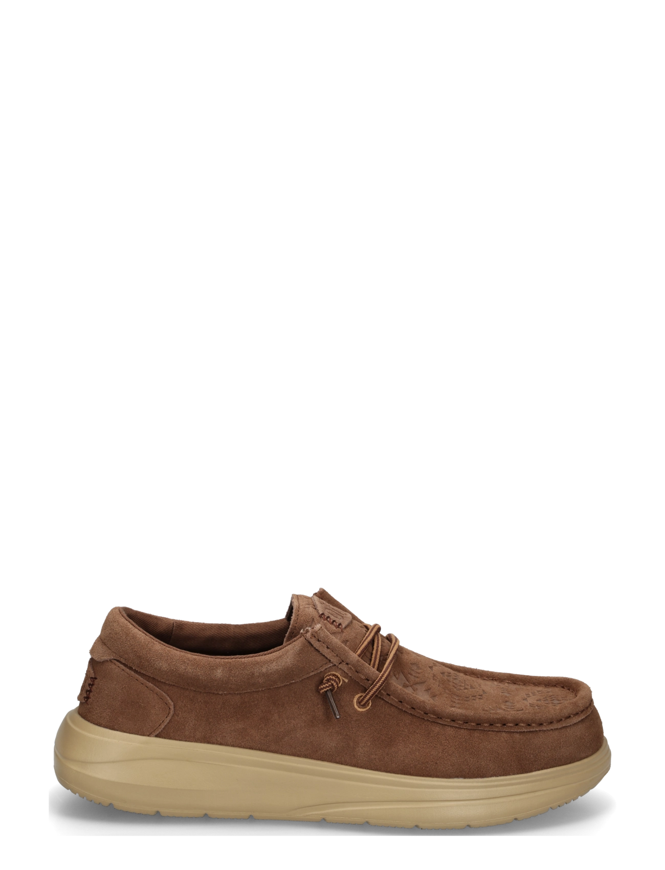 Hey Dude - WALLY COMF TETON SUEDE - loafers - shaved chocolate/multi - 2