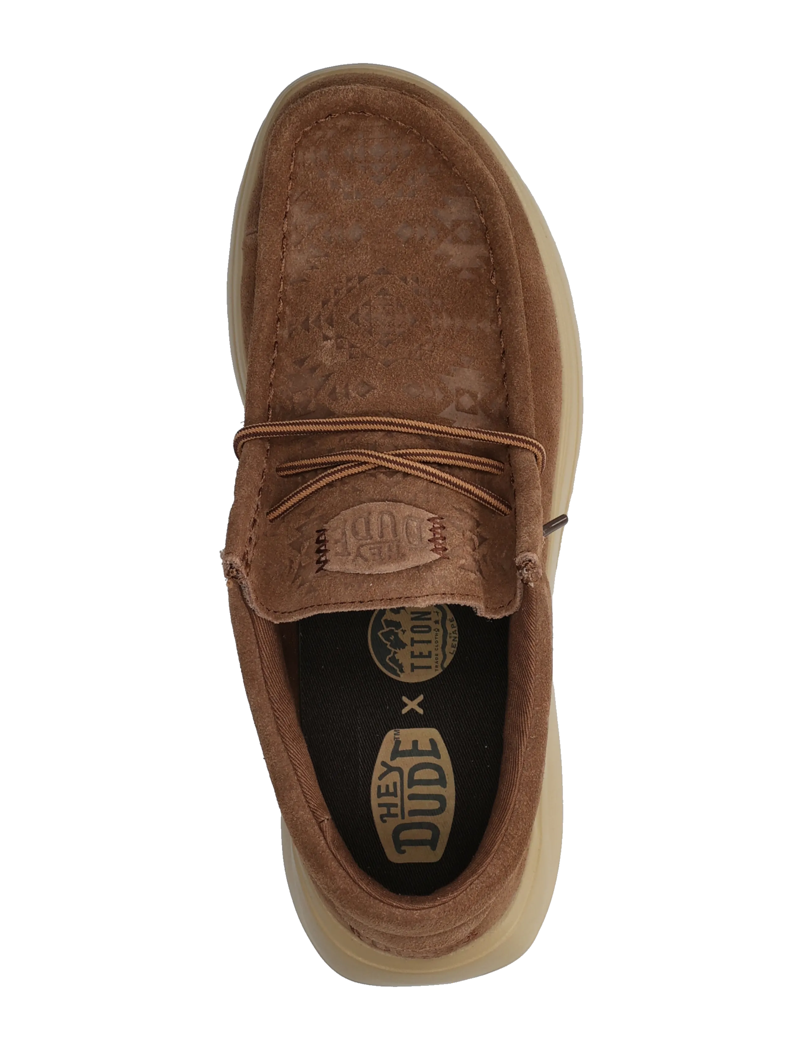 Hey Dude - WALLY COMF TETON SUEDE - collections - shaved chocolate/multi - 3