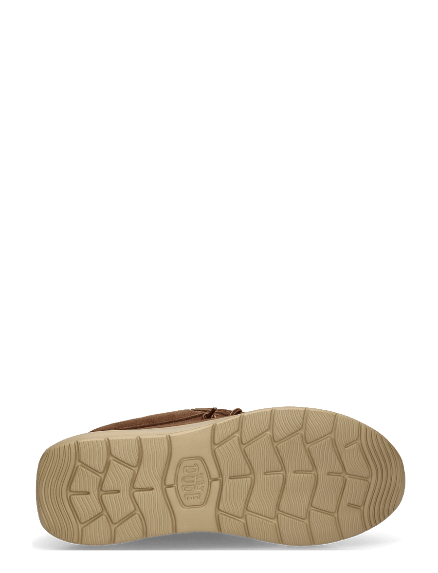 Hey Dude - WALLY COMF TETON SUEDE - loafer - shaved chocolate/multi - 4