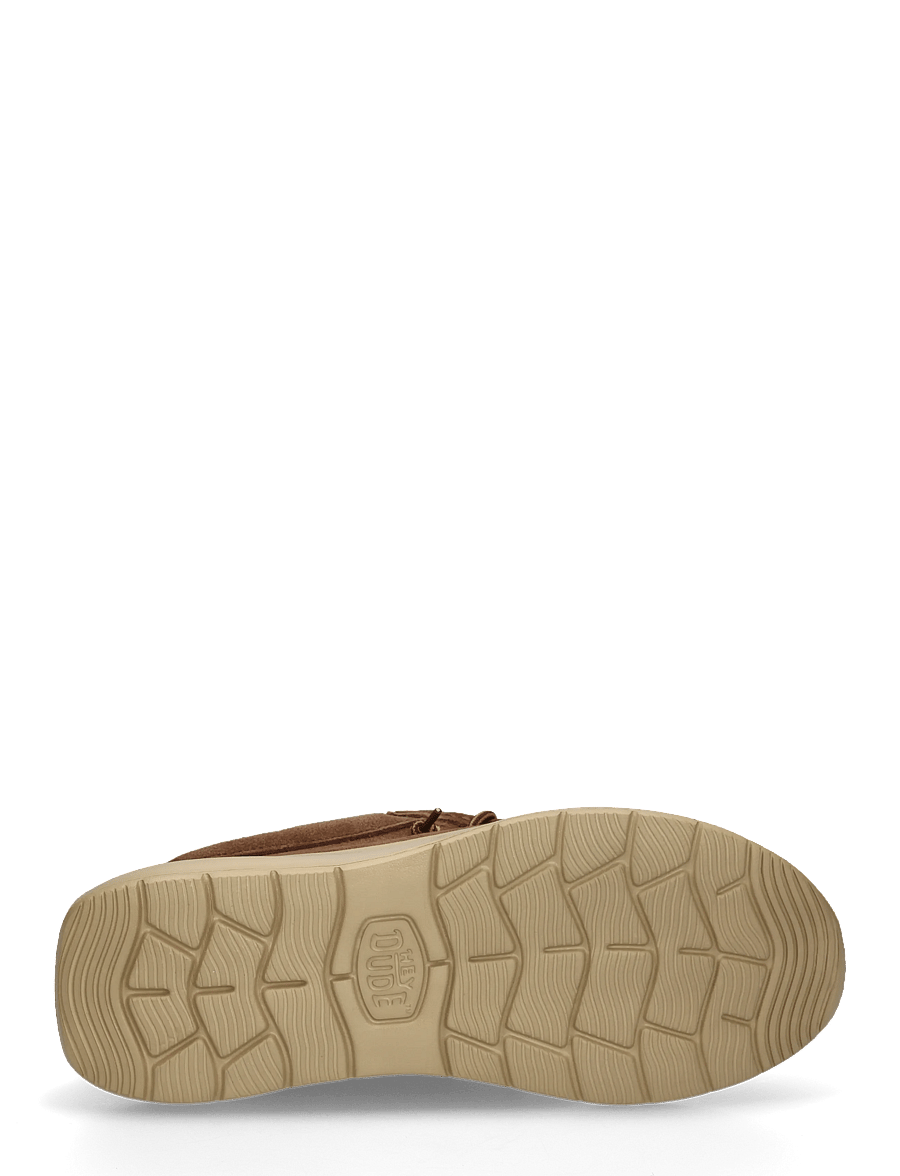 Hey Dude - WALLY COMF TETON SUEDE - collections - shaved chocolate/multi - 4
