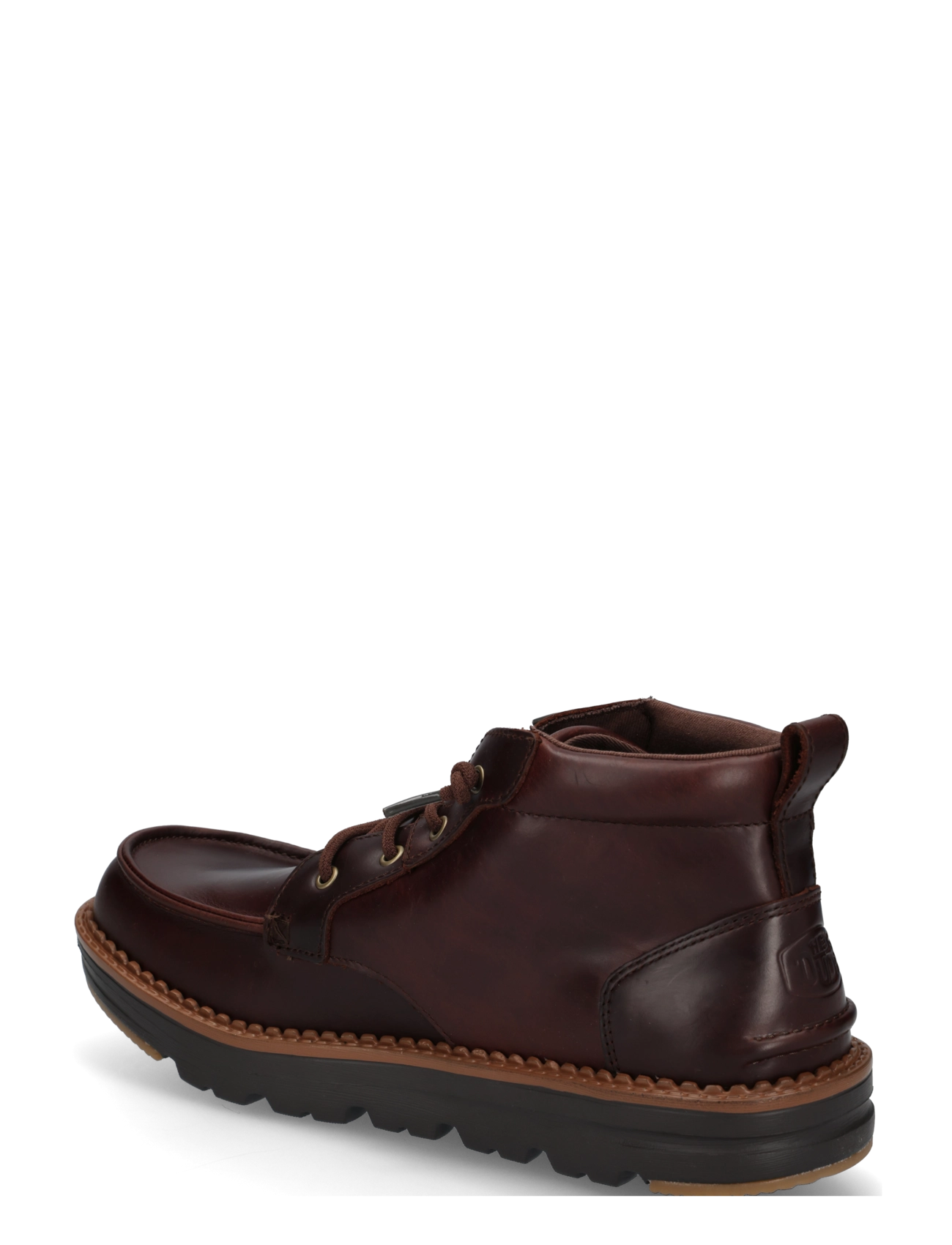 Hey Dude - FLINT BOOT LEATHER - chukka boots - argan oil/chocolate torte - 1