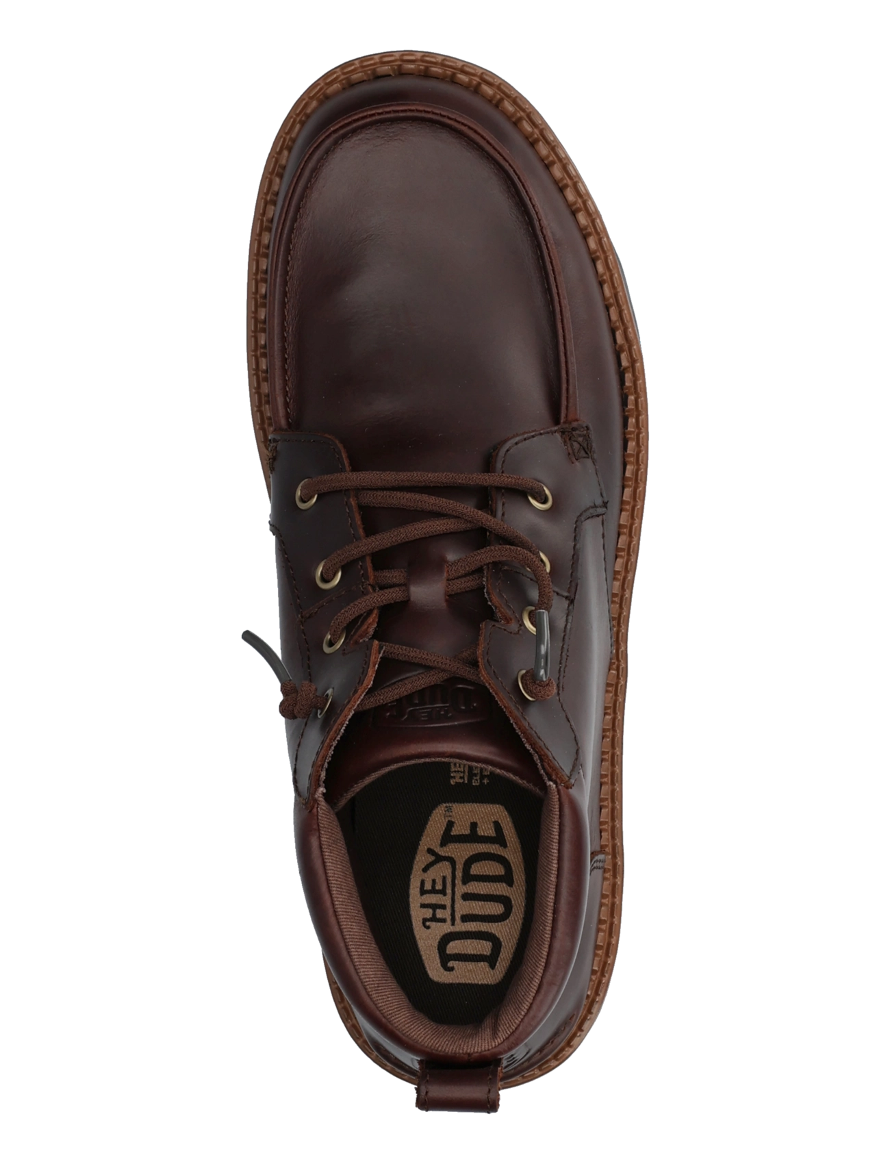 Hey Dude - FLINT BOOT LEATHER - chukka boots - argan oil/chocolate torte - 3