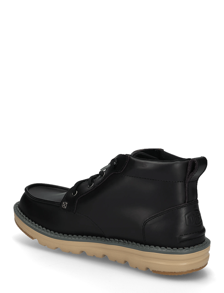 Hey Dude - FLINT BOOT LEATHER - chukka-saapad - black/multi - 1