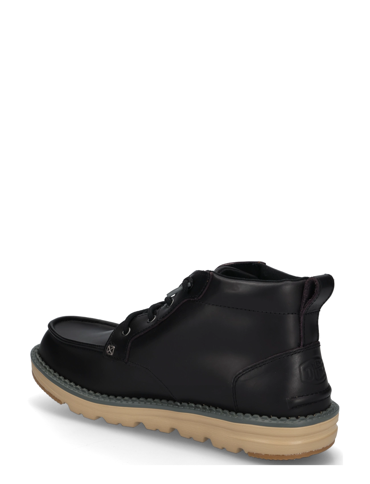 Hey Dude - FLINT BOOT LEATHER - chukka boots - black/multi - 1