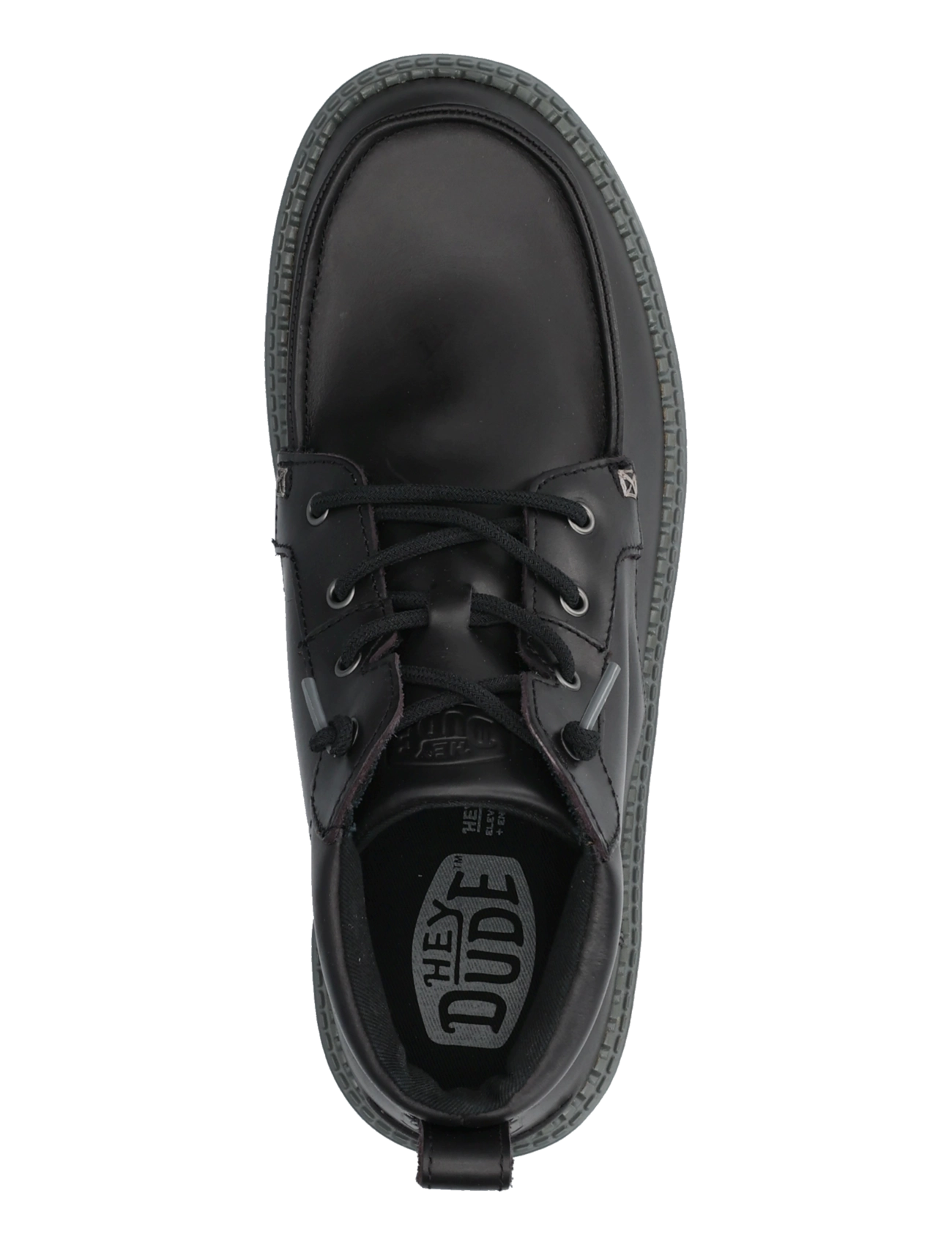 Hey Dude - FLINT BOOT LEATHER - chukka boots - black/multi - 3