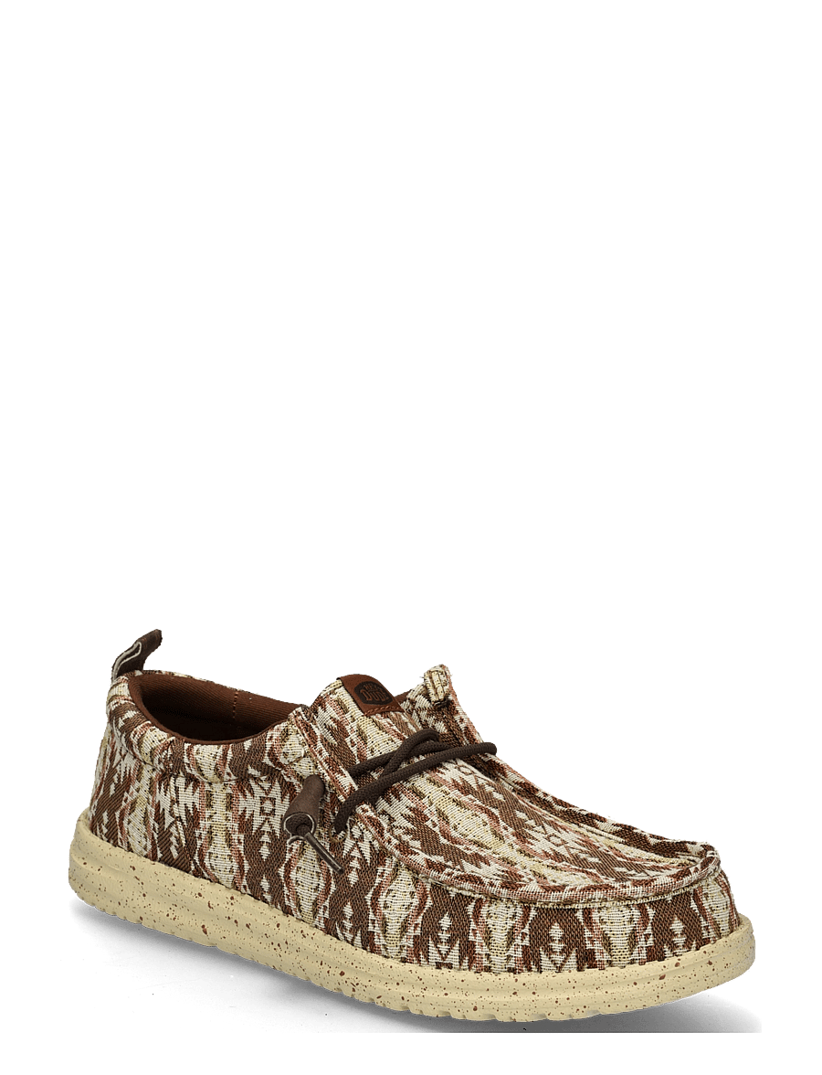 Hey Dude - WALLY FUNK TETON JACQUARD - loafer - wood thrush/multi - 0