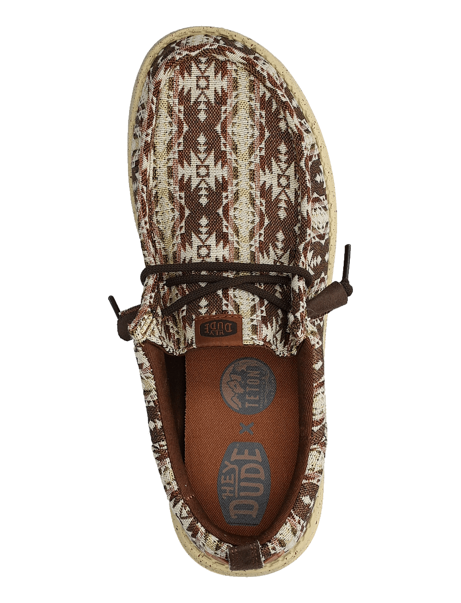 Hey Dude - WALLY FUNK TETON JACQUARD - loafer - wood thrush/multi - 3