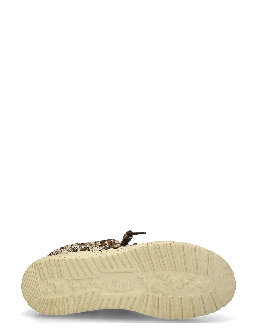 Hey Dude - WALLY FUNK TETON JACQUARD - loafer - wood thrush/multi - 4