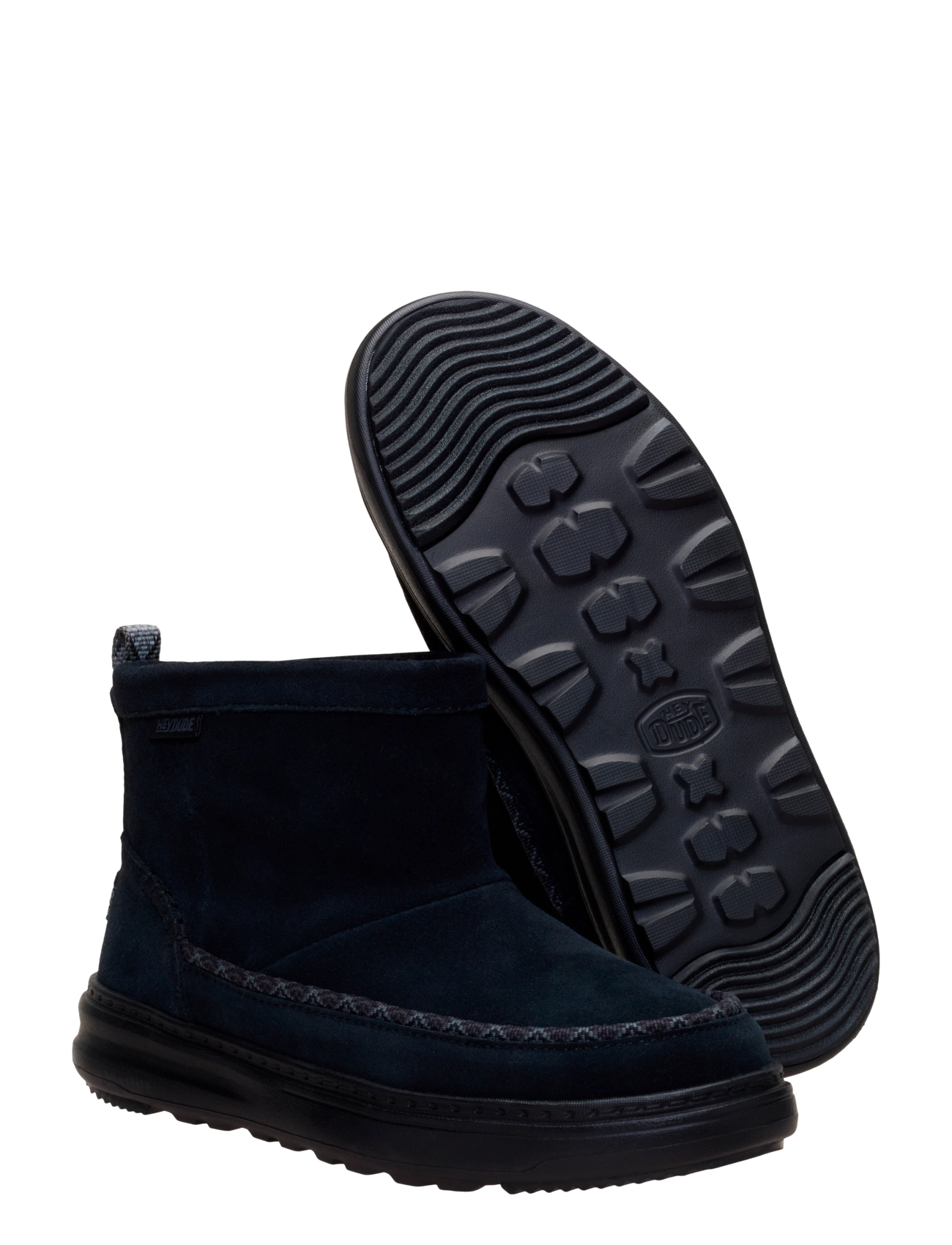 Hey Dude - Remi Toastee Boot Suede - teddy boots - black/black - 2