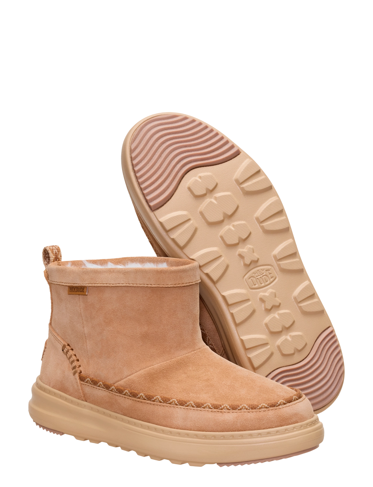 Hey Dude - Remi Toastee Boot Suede - teddy boots - tan - 2