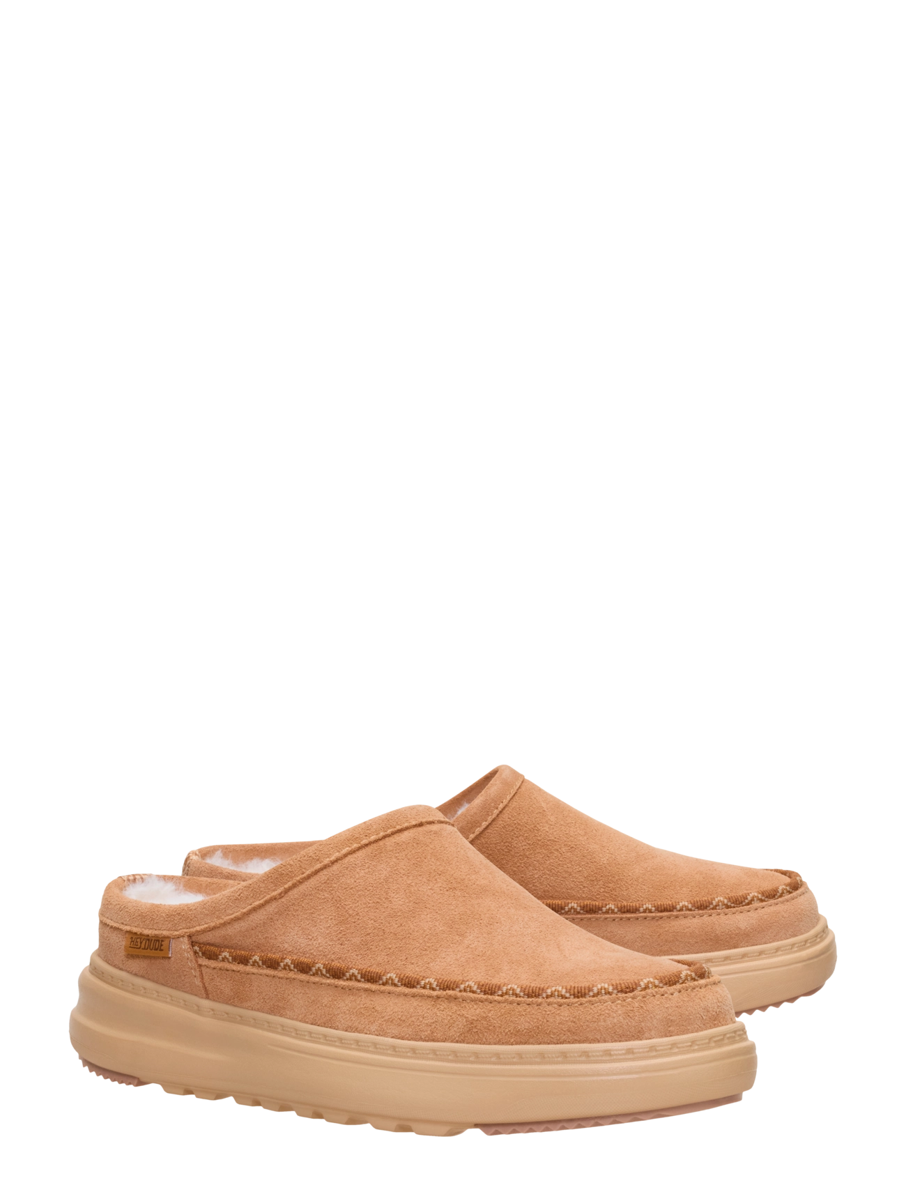 Hey Dude - Remi Toastee Clog Suede - tan - 1