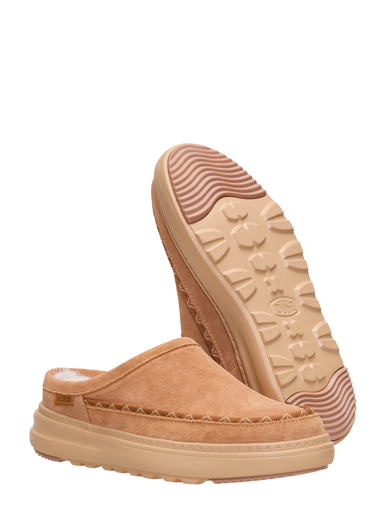 Hey Dude - Remi Toastee Clog Suede - tan - 2
