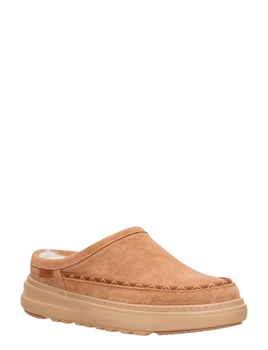 Hey Dude - Remi Toastee Clog Suede - flade mules - tan - 3