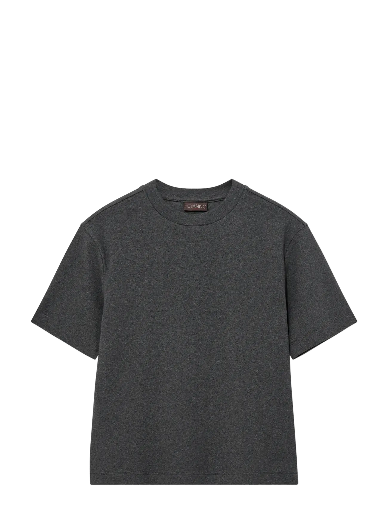 Heyanno MMHTrust Stable Tee - T-shirts & tops - GREY MELANGE / grey