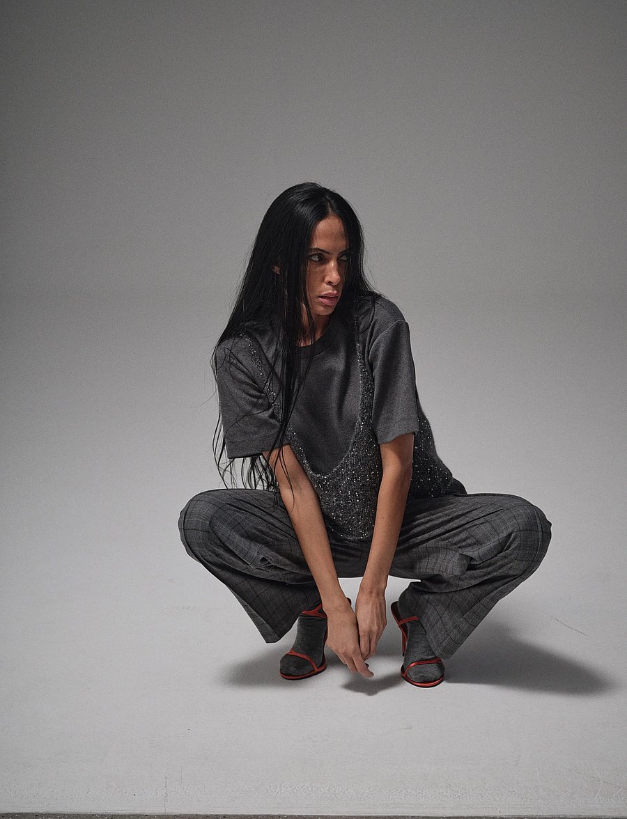 Heyanno - MMHTrust Stable Tee - t-särgid - grey melange - 0
