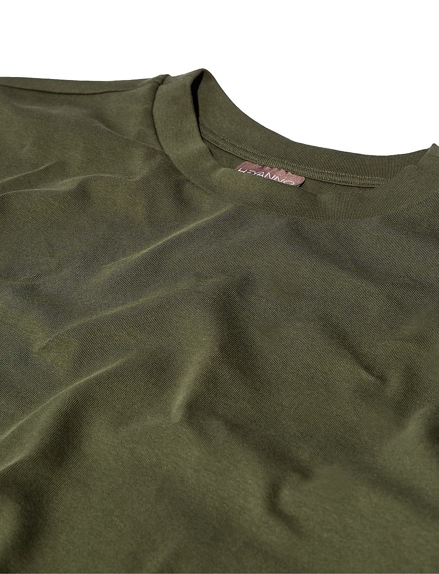 Heyanno - MMHTrust Stable Tee - t-shirts - kombu green - 2