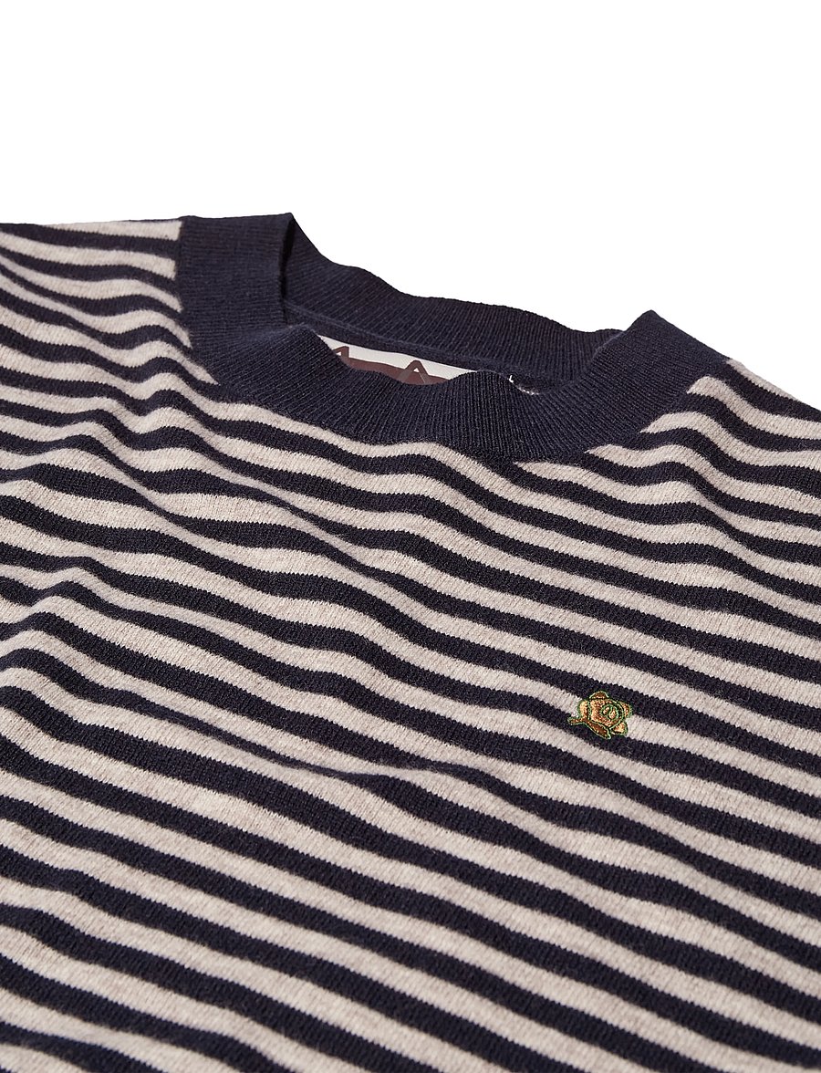 Heyanno - MMHPoetic Stripe Knit - pullover - baritone blue - 4