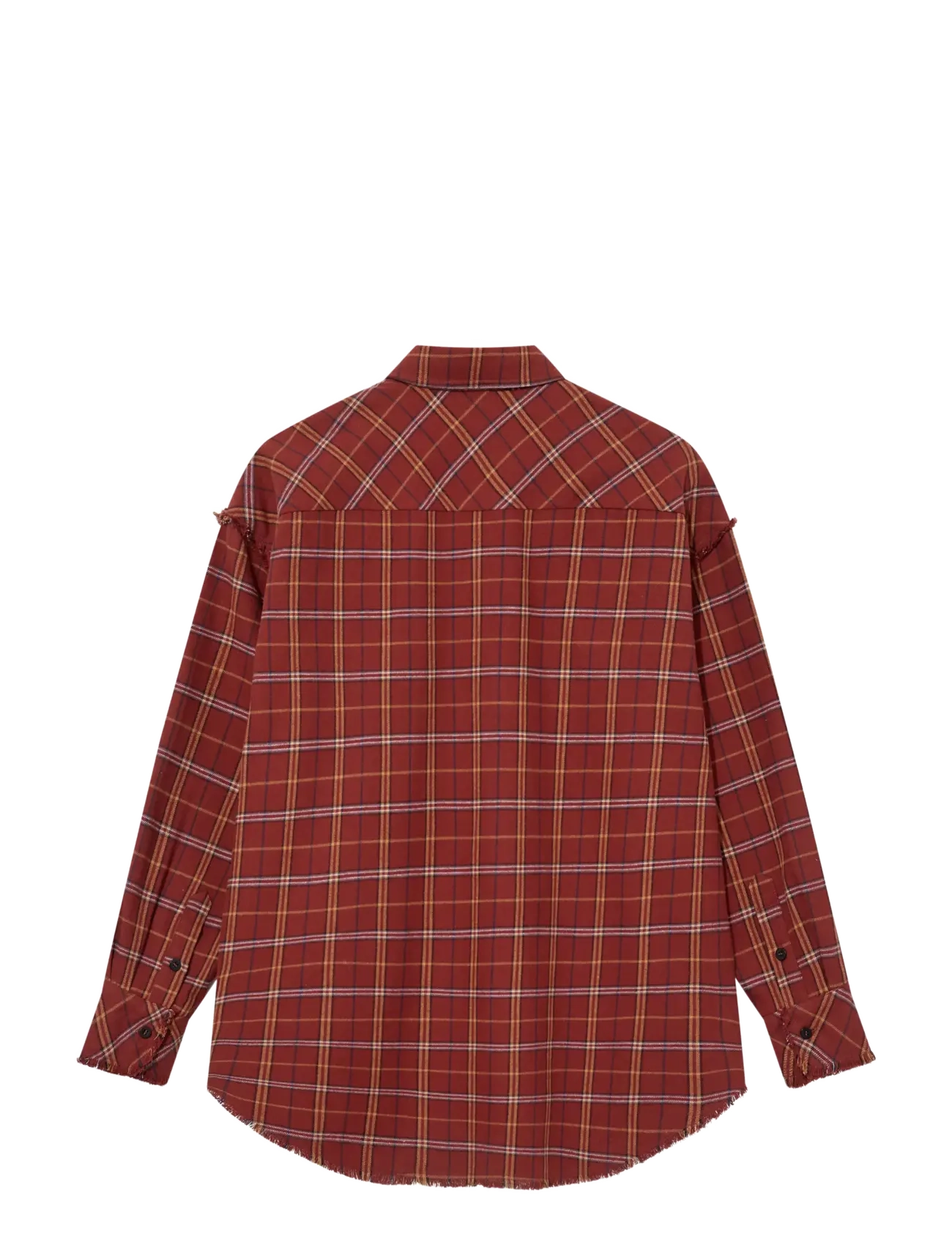 Heyanno - MMHMine Flannel Shirt - langärmlige hemden - burnt brick - 2