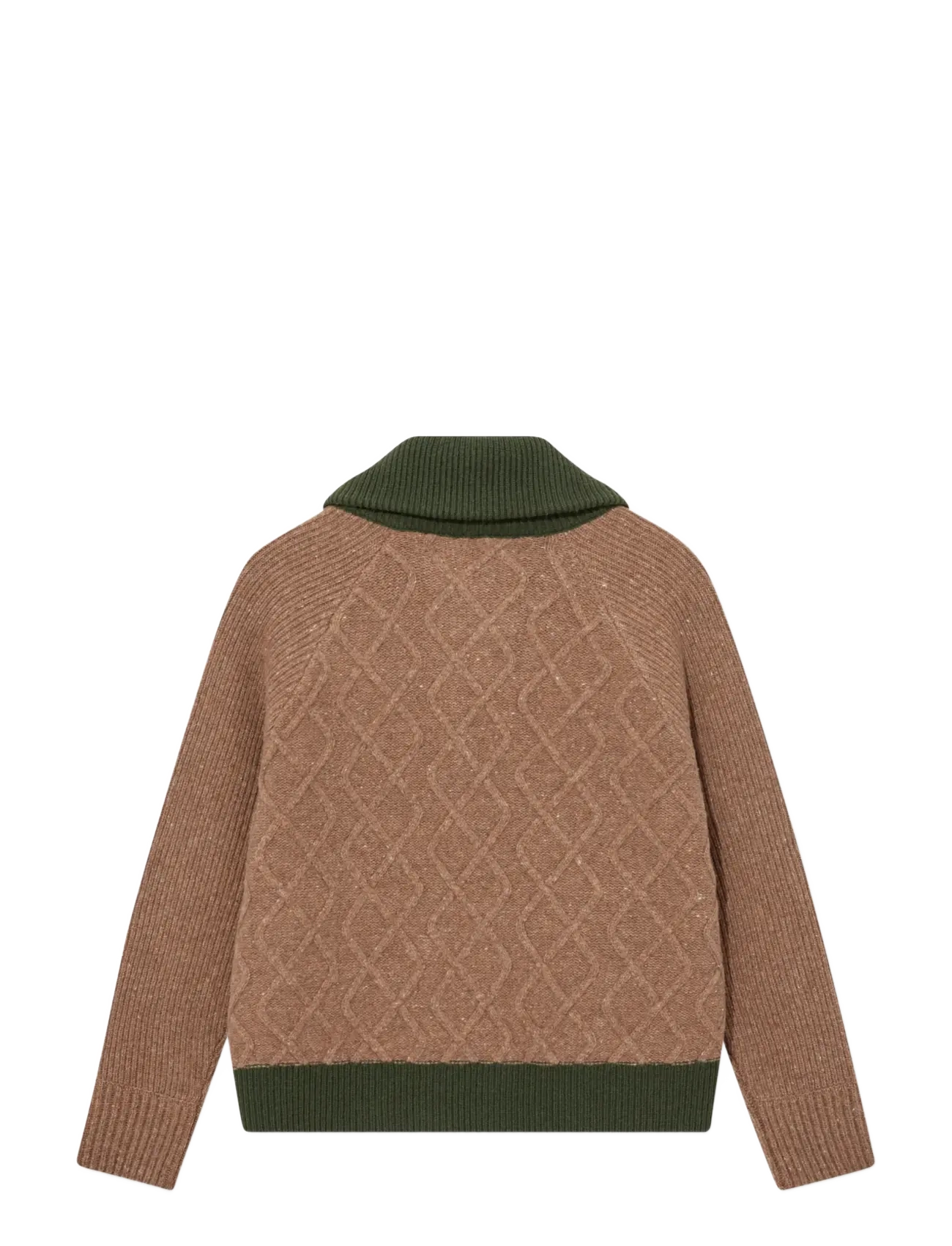 Heyanno - MMHRoll Melange Knit - herbstliche kleidung - brown melange - 2