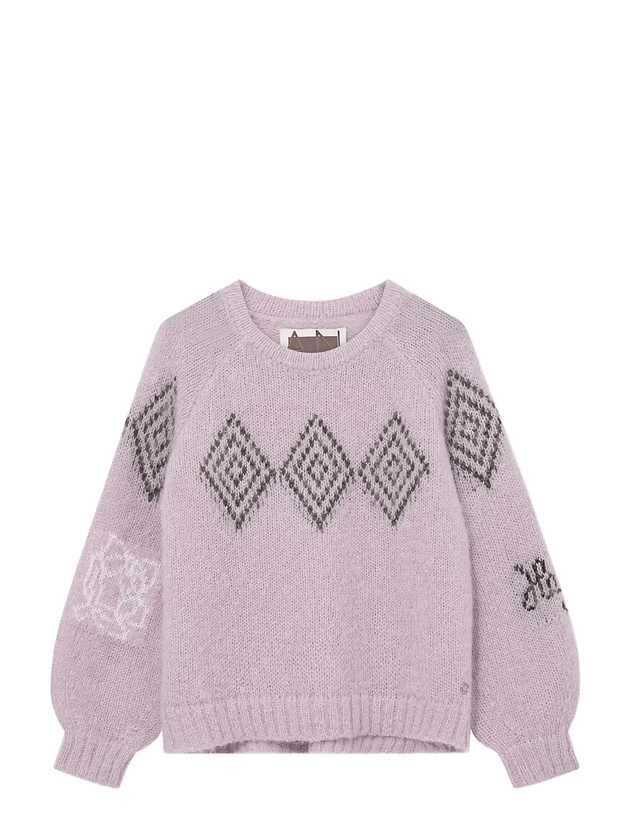Heyanno - MMHBass Sheer Knit - pullover - fair orchid - 1